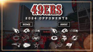 San Francisco 49ers 2024 NFL Season Lineup-1